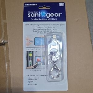 Portable Sanitizing UVC Light - Silver
